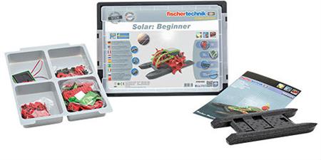 Energía Solar: Iniciación 4 modelos fischertechnik Education